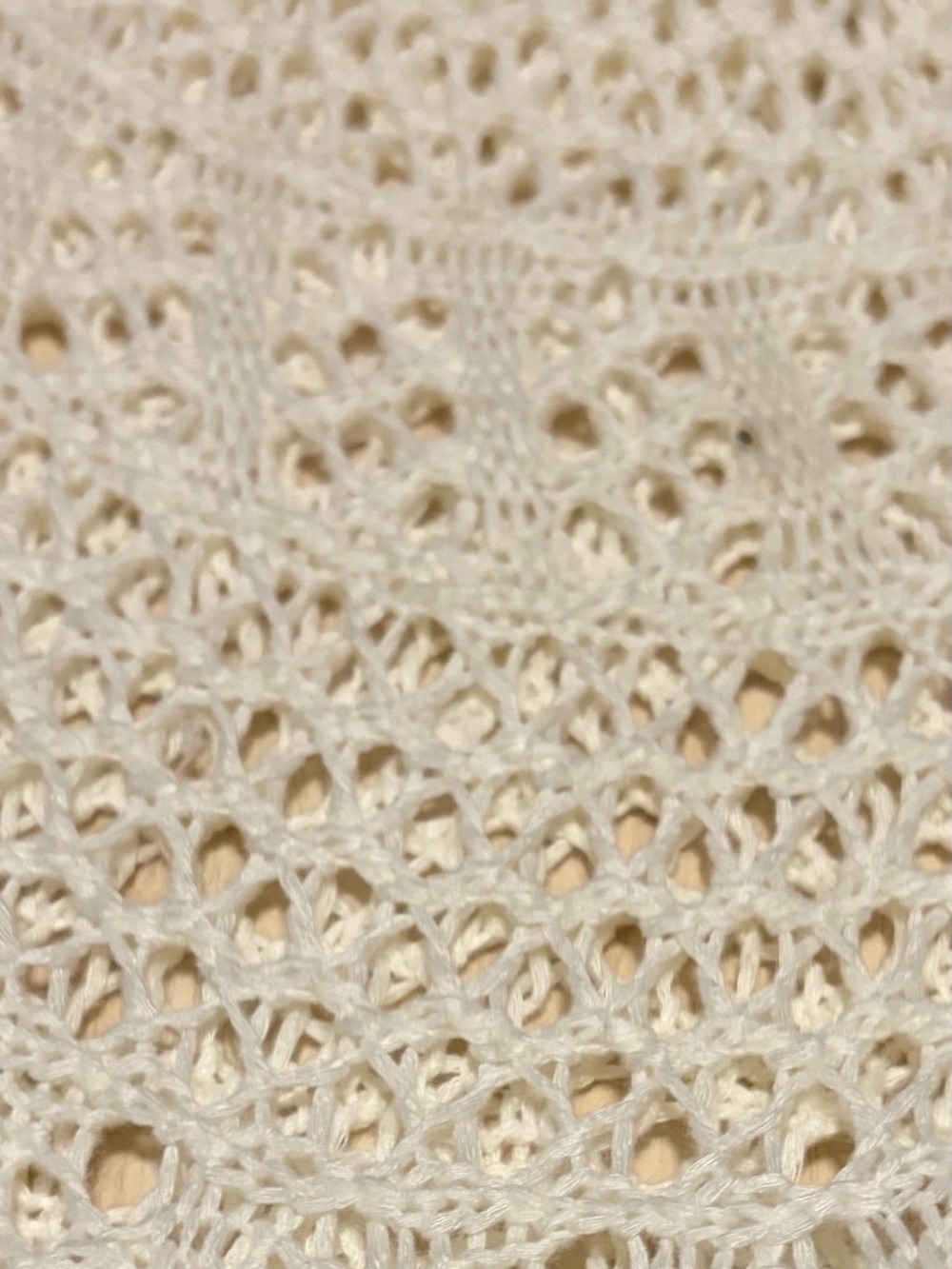 Crochet Yoke Floral Fringe Tunic - Picture 3 of 4